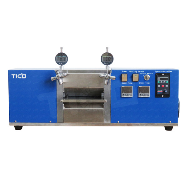 Quality Heating Rolling Press Calender with 200mm Width Roller for Pouch Battery Lab for sale