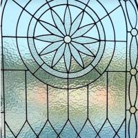 China Church Tiff Stained Glass For The Nave Handmade  Stained Glass For Dome Roof Decorative Leaded Glass factory