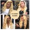 China 100% Peruvian Ombre Human Hair Extensions 1b / 613 Blonde Color factory