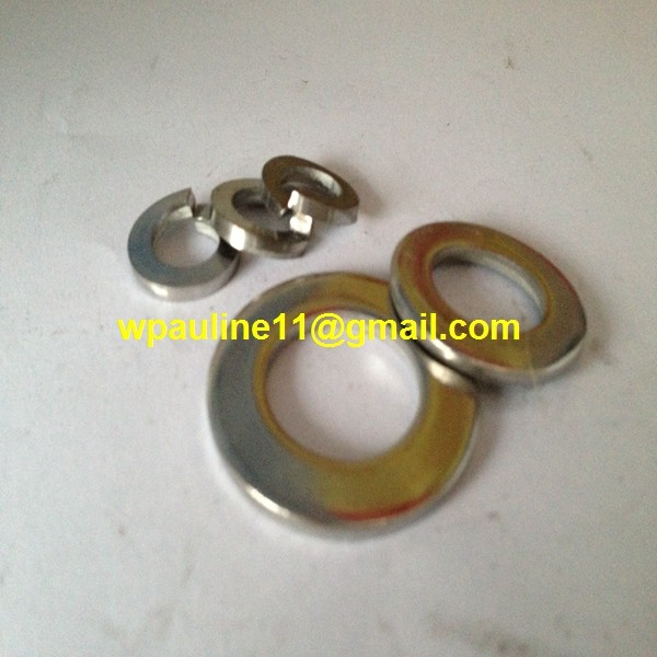 China SS321 stainless steel nuts bolts washers F436 flat washer factory