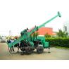 China Hydraulic Mineral Surface Core Drill Rig / HQ 160m Crawler Drill Rig Hire factory