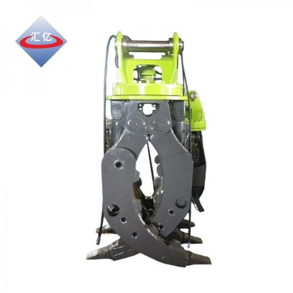 Quality Removable Teeth Excavator Grapple Bucket Digger Log Grab ISO9001 for sale
