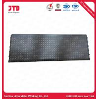 China Metal Supermarket Shelving Punched Back Panel 0.6mm Thickness for sale