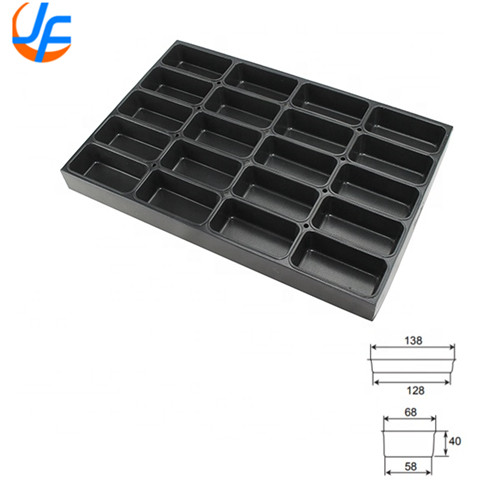 China RK Bakeware China-Customized Size and Shape Cupcake Trays For Industrial Bakeries factory