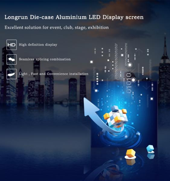 Vivid View Led Video Billboard , RGB Led Display Board Seamless Connection