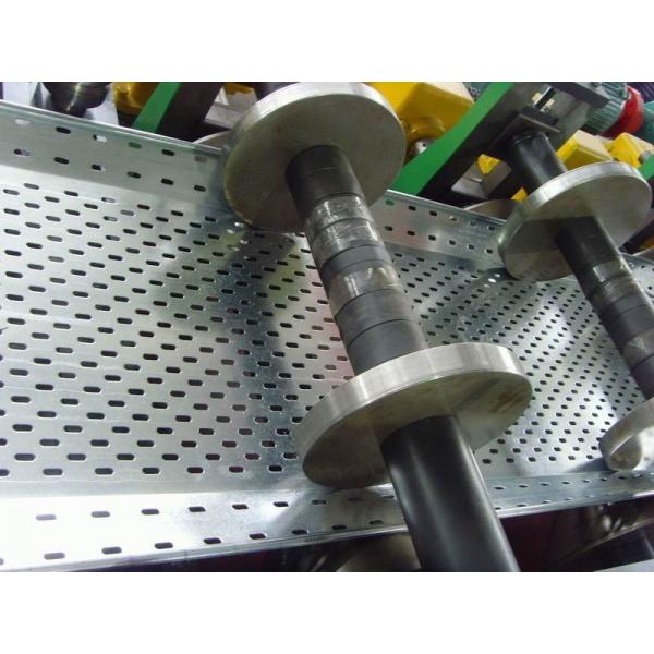 Quality 1.0mm - 3.0mm Thick Cable Tray Plank Roll Forming Machine / Cable Tray Making for sale