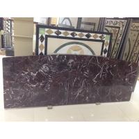 China Rosso Levanto Marble Stone Slab With White Veins Stone Natural Countertop Purple Red for sale