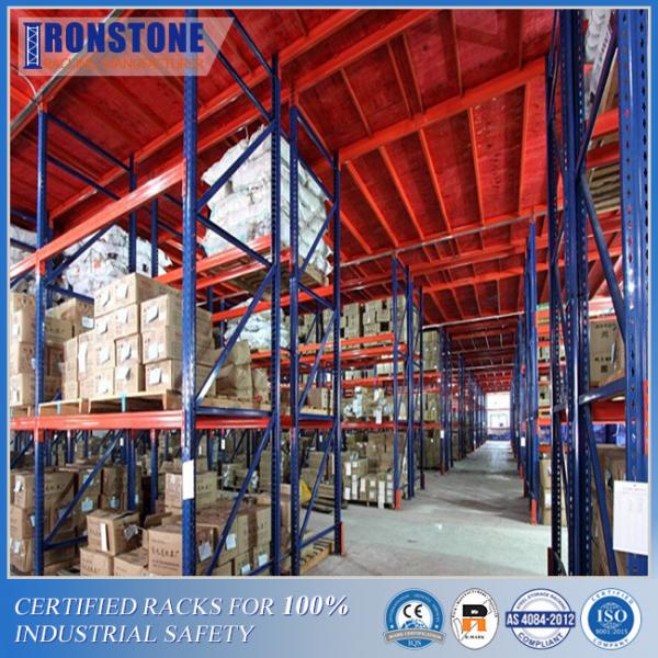 Quality High Performance Mezzanine Floor Storage Industrial Rack System for sale