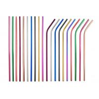 China Colorful Kitchen Household Items Straight Reusable Drinking Straws Cleaner Brush factory