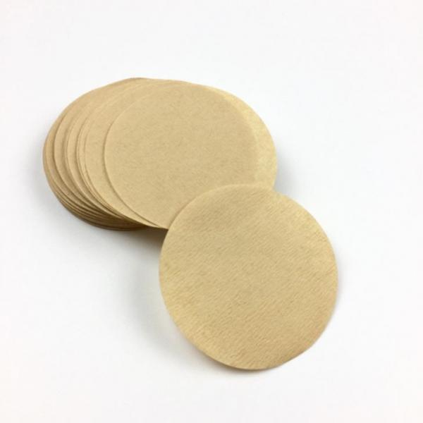 Quality 140mm Round Shape Coffee Filter Paper Virgin Wood Pulp for sale