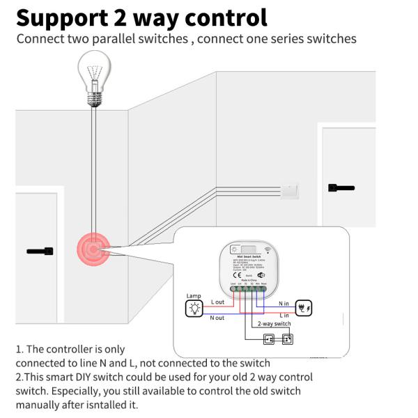 Quality Cozylife Wireless Remote Control Switch 400W Smart Wall Switch Homekit for sale