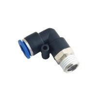 China PL Male Elbow SMC type Mini Size of One Touch Push - in Air Tube Fitting factory