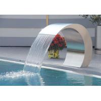 China SPA Swimming Pool Accessories Massage Equipment Stainless Steel Complete Set Waterfall Fountain factory