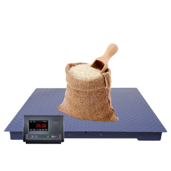 Quality 5T 50HZ Digital Industrial Floor Scales With Ramp for sale