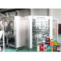 China Energy drinks wine bottle glass bottle carbonated filling machine / soft drink machinery factory