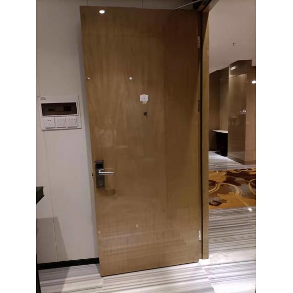 Quality ISO9001 Standard 150MM Thinkness Wood Bedroom Doors Sound Proof Door Panel for sale