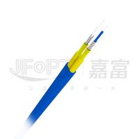 China Armored Dual Core Fiber Optic Cable 3.0mm Sub Cable Armored With Spiral Tube factory