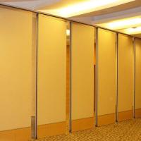 China Wood Acoustic Movable Partition Walls Single Door Or Double Door Passdoors factory