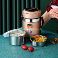 China Amazon wholsale 1.6L insulated warmer cooler lunch box bpa free double wall portable food warmer jar factory
