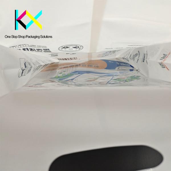 Quality OEM Plastic Pouch Bags 2.5kg Handle Side Gusset Cat Food Packaging Bags for sale