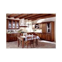 China Solid High Modern Wooden Luxury American Style Kitchen Design Made Cabinet factory