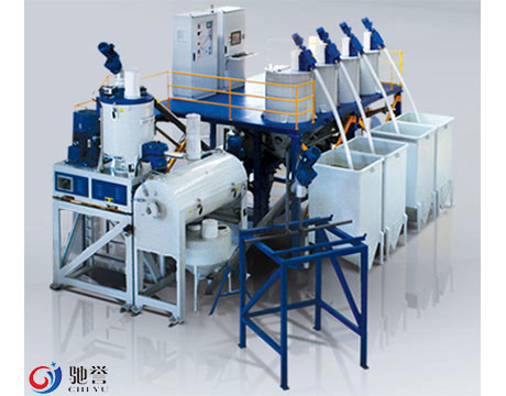 Quality Powder Dosing Mixing System For PVC Extrusion Line for sale