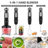 Quality Kitchen electric appliances 5-in-1 blender hand held with whisk,milk frother for sale