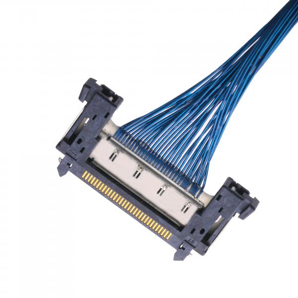 Quality JAE FI-RE31CL To FI RE31CL LCD Lvds Cable customized cable assembly 0.3mm pitch for sale