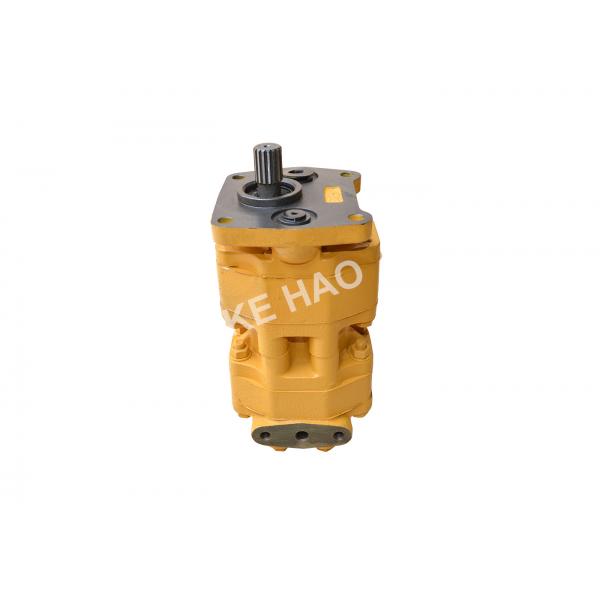 Quality 07400-30200  Bulldozer Pump / Cast Iron Hydraulic Gear Pumps Silver Color for sale