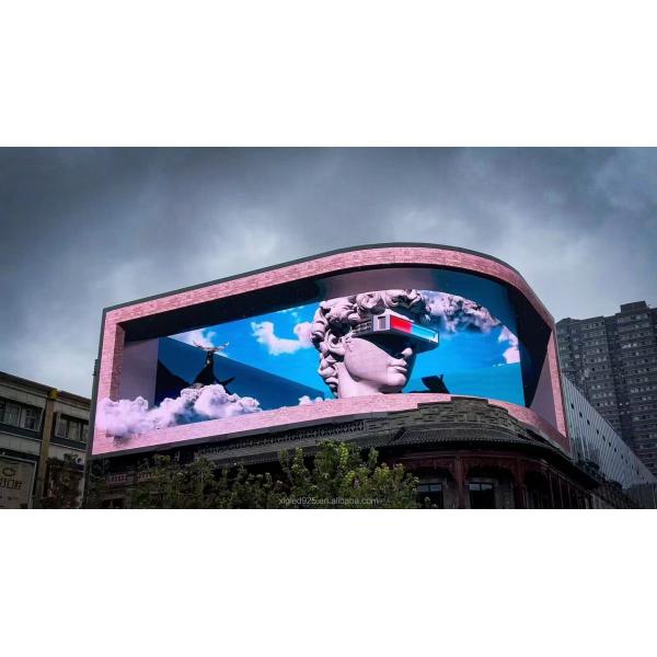 Quality ISO9001 3D Outdoor LED Screens Multicolor P4.81 For Advertising for sale