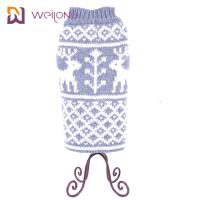China BSCI Winter Christmas Pet Clothing Acrylic  Knit Dog Holiday Sweaters factory