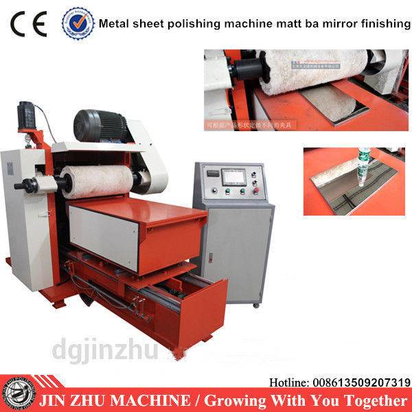 Quality Customized Metal Sheet Polishing Machine 600*800mm Work Table Width for sale