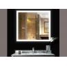 China Waterproof Smart LED Bathroom Mirror Anti Fog For Washing Room Makeup factory