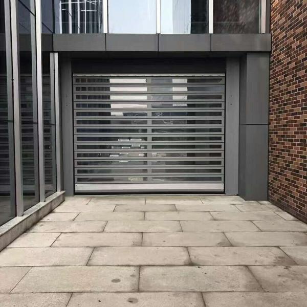 Quality Aluminum Transparent High Speed Spiral Door Safety  Efficiency for sale