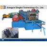 China Durable Guard Rails Roll Forming Machine , Steel Rolling Machine With Electric Drive factory