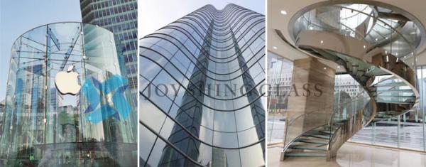 bent safety toughened glass