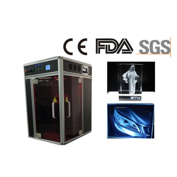 Quality Middle Scale 3D Laser Engraving Equipment / Glass Internal Engraving Machine 3D for sale