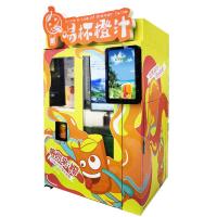 China Ozone Sterilazation Orange Juice Vending Machine  Apple Pay Credit Card factory