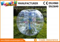 China 1.2m Diameter Bumper Soccer Inflatable Zorb Ball With Silk Paiting Logo factory