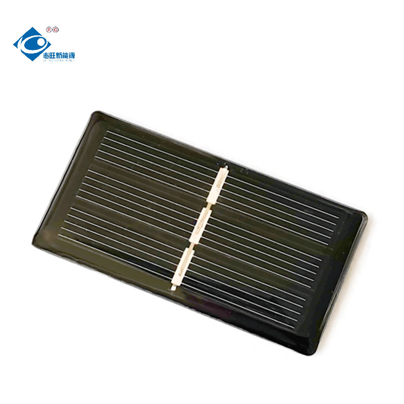 China 0.36W Customized Epoxy Mini Solar Panel ZW-62325 Portable Epoxy Pet Mini Solar factory