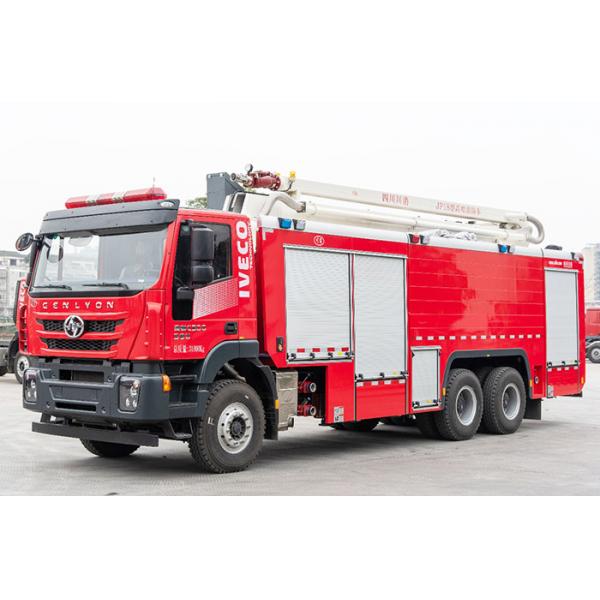 Quality SAIC-IVECO 18m Water Tower Aerial Fire Truck with 12000L Water & Foam for sale
