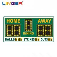 China High Durability LED Baseball Scoreboard With High Refresh Rate High Resolution factory