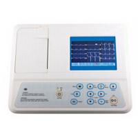 China Digital Electrocardiograph Portable 12 Lead Ecg Machine 3 Channel factory