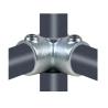 China ASTM A197 Malleable Iron Pipe Clamp Fittings For Straight And Level Guardrail factory