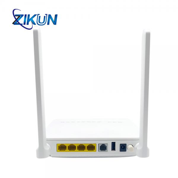 Quality ZIKUN ZC-520 XPON ONU 1GE 3FE 1USB 1POTS WiFi FTTH EPON GPON ONT for sale