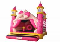 China Princess Kids Inflatable Bounce House Pink Bowknot Inflatable Jump Castle Cute inflatable bouncy factory