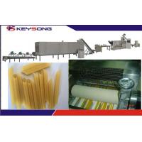 China Full Automatic Macaroni Pasta Making Machine 380v / 220v 70KW Output 80 - 100kg / H for sale