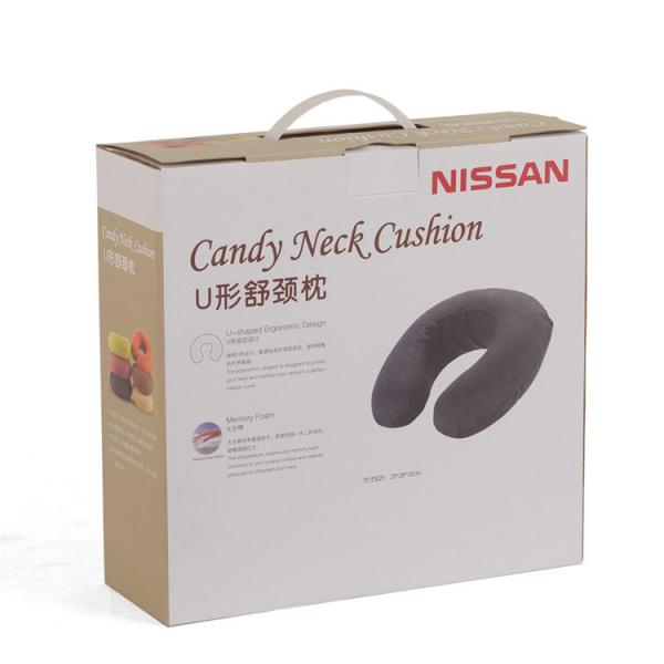 Quality Baby Sling Packaging Cardboard Corrugated Box With Plastic Handle Full Color for sale