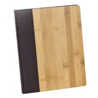 Quality Customized A4 Leather Hotel Guest Room Folders PU And Wood for sale