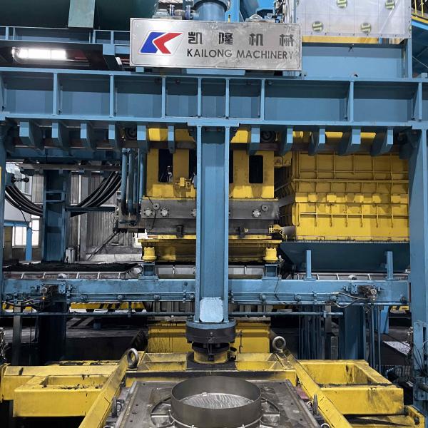 Quality High Precision Greed Sand Casting High Capacity high pressure moulding line for sale
